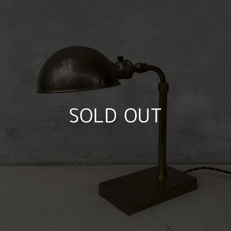 画像6: VINTAGE ANTIQUE DESKLAMP ヴィンテージ アンティーク デスクランプ スタンドライト 照明 / 卓上照明 テーブルランプ コレクタブル 店舗什器 アメリカ