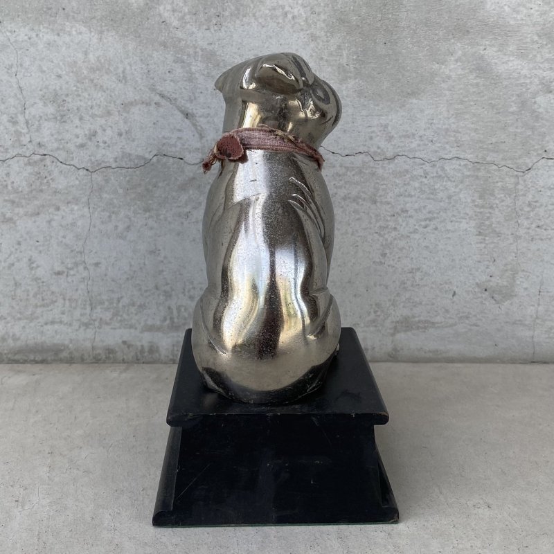 画像3: VINTAGE ANTIQUE BULLDOG FIGURE ヴィンテージ アンティーク ブルドッグ オブジェ 置物 / コレクタブル ディスプレイ インテリア 犬 動物 アメリカ