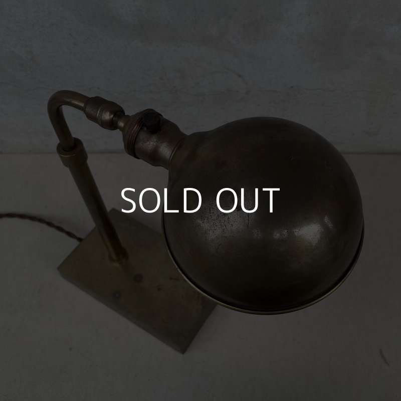 画像5: VINTAGE ANTIQUE DESKLAMP ヴィンテージ アンティーク デスクランプ スタンドライト 照明 / 卓上照明 テーブルランプ コレクタブル 店舗什器 アメリカ