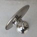 画像6: VINTAGE ANTIQUE MIRROR ヴィンテージ アンティーク スタンドミラー 鏡 / 卓上ミラー シェービングミラー ラウンド インテリア  化粧 店舗什器 アメリカ USA (5)