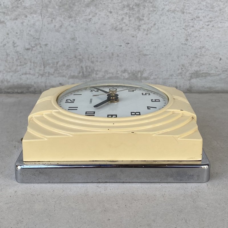 画像5: VINTAGE ANTIQUE HAMMOND WALL CLOCK KITCHEN CLOCK ヴィンテージ アンティーク ウォールクロック ハモンド 壁掛け時計 / キッチンクロック アイボリー 店舗什器 アメリカ