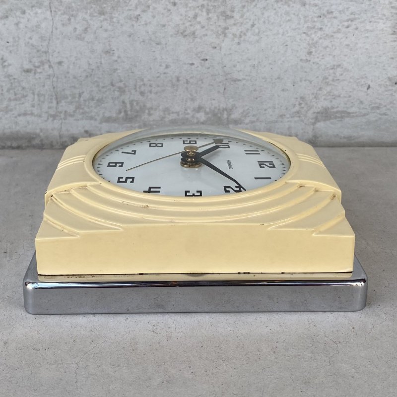 画像6: VINTAGE ANTIQUE HAMMOND WALL CLOCK KITCHEN CLOCK ヴィンテージ アンティーク ウォールクロック ハモンド 壁掛け時計 / キッチンクロック アイボリー 店舗什器 アメリカ
