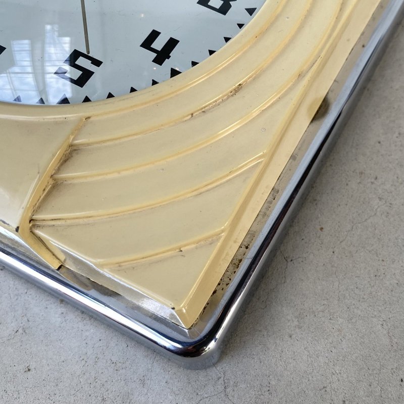 画像8: VINTAGE ANTIQUE HAMMOND WALL CLOCK KITCHEN CLOCK ヴィンテージ アンティーク ウォールクロック ハモンド 壁掛け時計 / キッチンクロック アイボリー 店舗什器 アメリカ