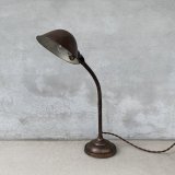 VINTAGE ANTIQUE FARIES DESK LAMP  STAND LIGHT ヴィンテージ アンティーク フェアリーズ デスクランプ デスクライト スタンドライト 卓上ライト 照明 / コレクタブル グースネック テーブルランプ 店舗什器 アメリカ