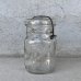 画像1: VINTAGE ANTIQUE BALL IDEAL JAR ヴィンテージ アンティーク ボール ジャー ガラス瓶 アメリカ / ワイヤー付き クリアー ディスプレイ ボトル 小物入れ 収納 店舗什器 (4) (1)