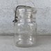 画像2: VINTAGE ANTIQUE BALL IDEAL JAR ヴィンテージ アンティーク ボール ジャー ガラス瓶 アメリカ / ワイヤー付き クリアー ディスプレイ ボトル 小物入れ 収納 店舗什器 (3) (2)