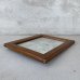画像3: VINTAGE ANTIQUE WALL MIRROR ヴィンテージ アンティーク 鏡 ミラー 壁掛けミラー ウォールミラー / インテリア ウッド 木製 店舗什器 アメリカ (4)