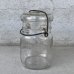 画像2: VINTAGE ANTIQUE BALL IDEAL JAR ヴィンテージ アンティーク ボール ジャー ガラス瓶 アメリカ / ワイヤー付き クリアー ディスプレイ ボトル 小物入れ 収納 店舗什器 (4) (2)