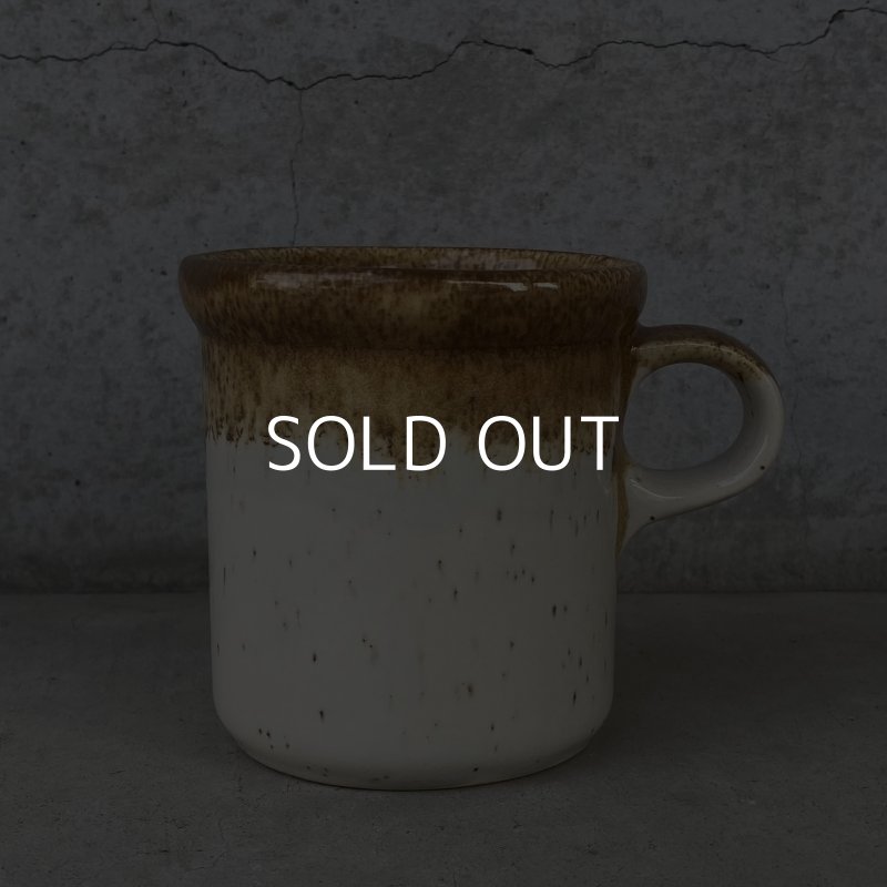 画像1: VINTAGE ANTIQUE MCCOY POTTERY MUGCUP ヴィンテージ アンティーク マグカップ マッコイ 食器 陶器 / コーヒーカップ  カフェ 喫茶店 店舗什器 アメリカ (8)