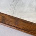 画像8: VINTAGE ANTIQUE WALL MIRROR ヴィンテージ アンティーク 鏡 ミラー 壁掛けミラー ウォールミラー / インテリア ウッド 木製 店舗什器 アメリカ (4)