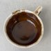 画像6: VINTAGE ANTIQUE SOUP MUG ヴィンテージ アンティーク スープマグ スープカップ 食器 陶器 /  ブラウン 茶色 カフェ 喫茶店 店舗什器 アメリカ (6)