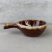 画像5: VINTAGE ANTIQUE BOWL ヴィンテージ アンティーク ボウル 食器 陶器 / ブラウン 茶色 カフェ 喫茶店 店舗什器 アメリカ (5)