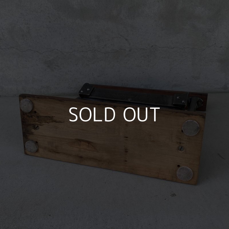 画像7: VINTAGE ANTIQUE PAPER CUTTER PAPER HOLDER ヴィンテージ アンティーク ペーパーカッター ペーパーホルダー ラッピングペーパーホルダー / ロールペーパー 店舗什器 アメリカ