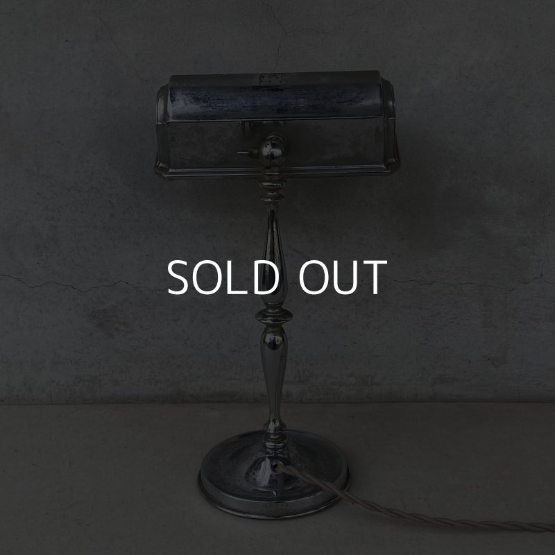 画像3: VINTAGE ANTIQUE DESKLAMP ヴィンテージ アンティーク デスクランプ スタンドライト 卓上ライト 照明 / テーブルランプ 店舗什器 アメリカ