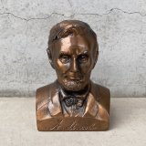 VINTAGE ANTIQUE ABRAHAM LINCOLN COIN BANK BANTHRICO ヴィンテージ アンティーク  エイブラハム リンカーン コインバンク 貯金箱  オブジェ / コレクタブル  ディスプレイ 大統領 胸像 置物 アメリカ