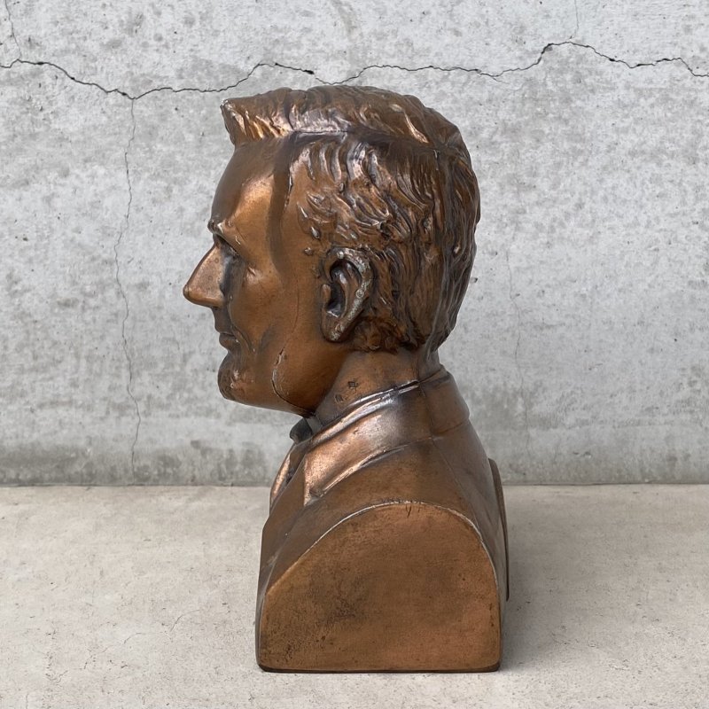 画像4: VINTAGE ANTIQUE ABRAHAM LINCOLN COIN BANK BANTHRICO ヴィンテージ アンティーク  エイブラハム リンカーン コインバンク 貯金箱  オブジェ / コレクタブル  ディスプレイ 大統領 胸像 置物 アメリカ