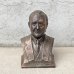 画像1: VINTAGE ANTIQUE FRANKLIN D. ROOSEVELT COIN BANK ヴィンテージ アンティーク ルーズベルト コインバンク 貯金箱 オブジェ / コレクタブル ディスプレイ 大統領 胸像 置物 アメリカ (1)