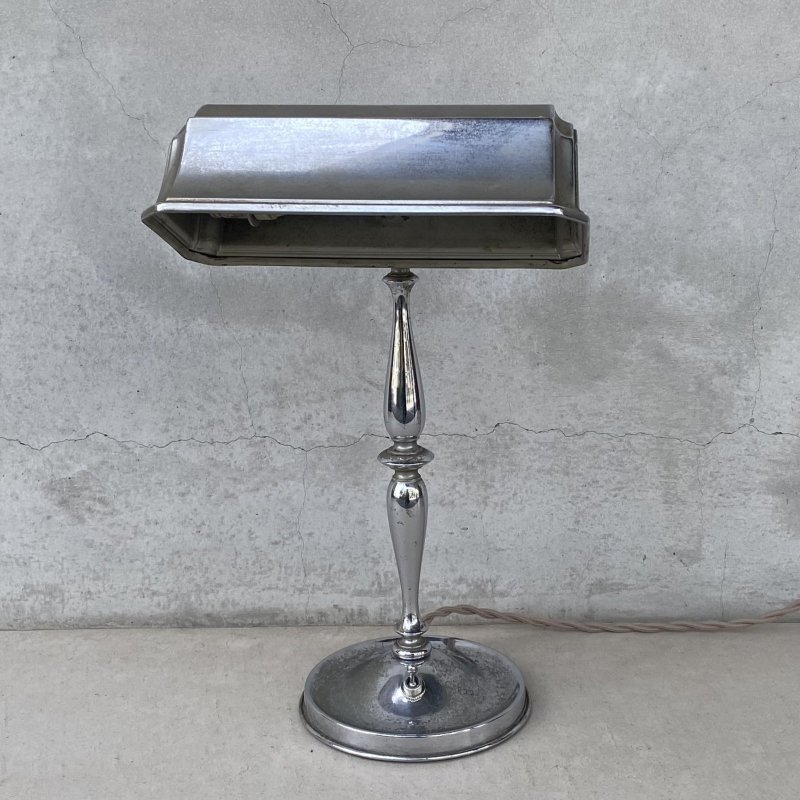 画像2: VINTAGE ANTIQUE DESKLAMP ヴィンテージ アンティーク デスクランプ スタンドライト 卓上ライト 照明 / テーブルランプ 店舗什器 アメリカ