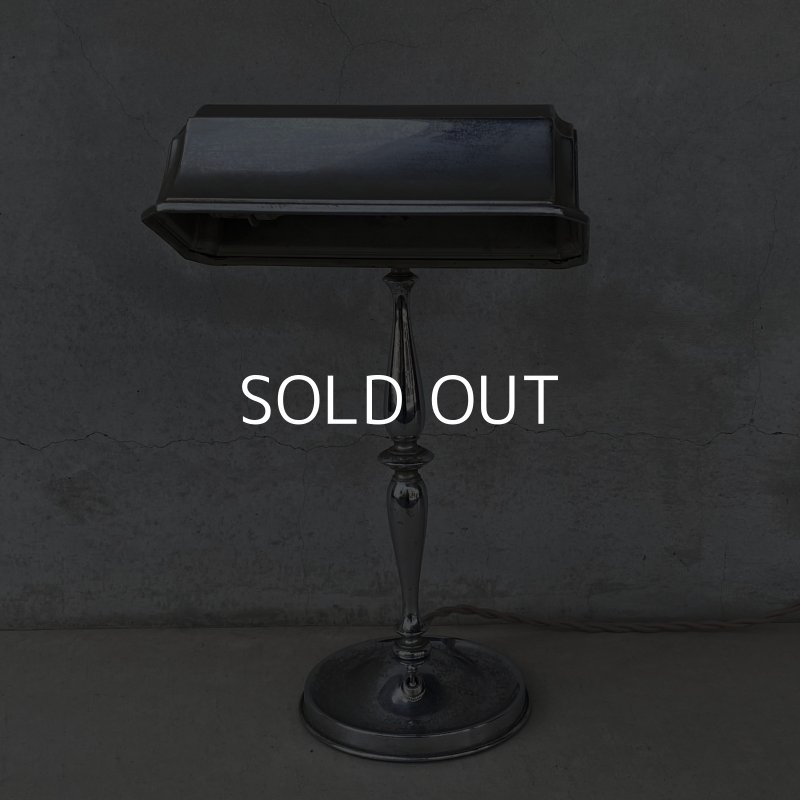 画像2: VINTAGE ANTIQUE DESKLAMP ヴィンテージ アンティーク デスクランプ スタンドライト 卓上ライト 照明 / テーブルランプ 店舗什器 アメリカ