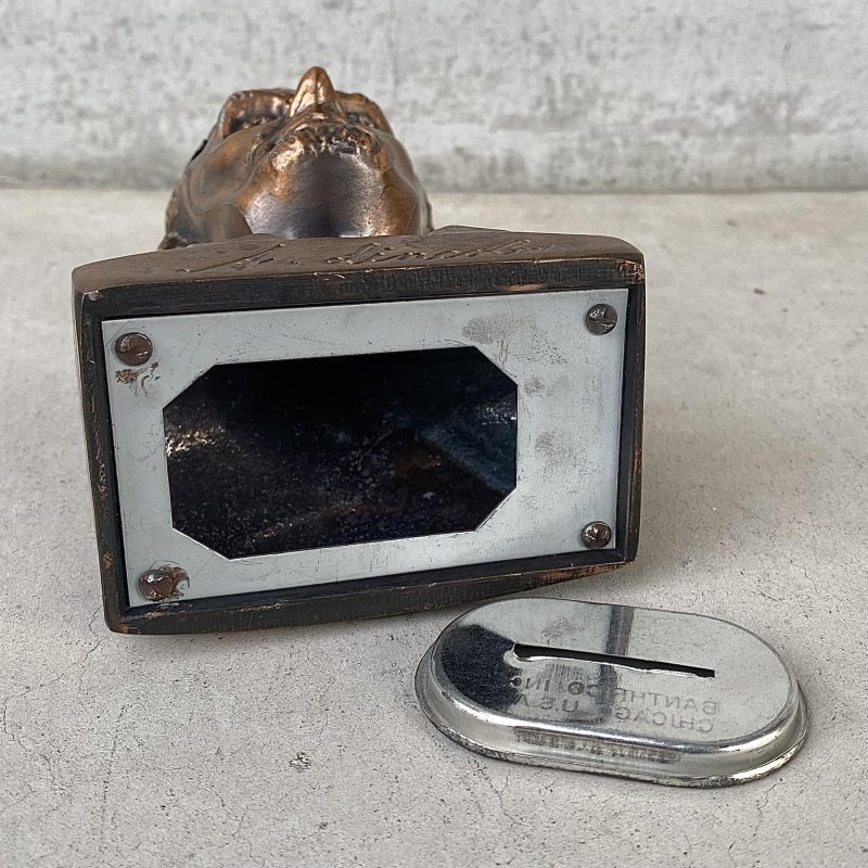 画像9: VINTAGE ANTIQUE ABRAHAM LINCOLN COIN BANK BANTHRICO ヴィンテージ アンティーク  エイブラハム リンカーン コインバンク 貯金箱  オブジェ / コレクタブル  ディスプレイ 大統領 胸像 置物 アメリカ