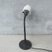 画像3: VINTAGE ANTIQUE DESKLAMP ALADDIN MFG Co. ヴィンテージ アンティーク デスクランプ スタンドライト 卓上ライト 照明 / テーブルランプ ミルクガラスシェード グースネック アメリカ (2)