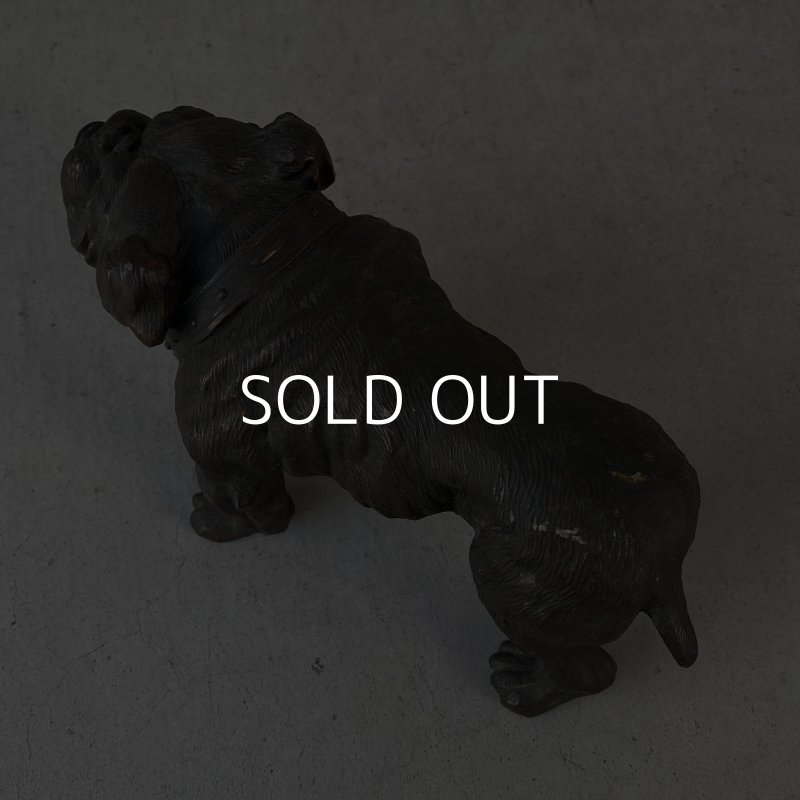 画像6: VINTAGE ANTIQUE BULLDOG FIGURE ヴィンテージ アンティーク ブルドッグ オブジェ 置物 / コレクタブル ディスプレイ インテリア 犬 動物 鋳物 アメリカ 