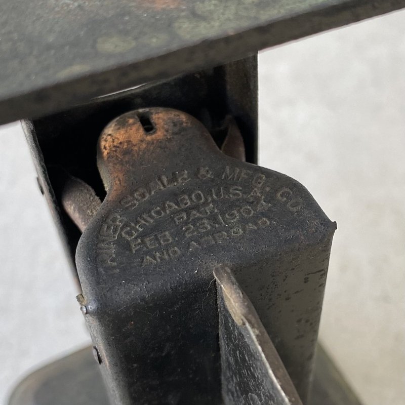 画像7: VINTAGE ANTIQUE JAPANNED THE GEM POSTAL SCALE ヴィンテージ アンティーク ジャパンド ジャパンカラー ポスタルスケール 量り オブジェ / コレクタブル ディスプレイ 秤 置物 アメリカ