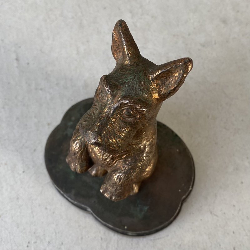 画像6: VINTAGE ANTIQUE SCOTTIE TERRIER FIGURE ヴィンテージ アンティーク  スコティッシュテリア オブジェ 置物 / コレクタブル ディスプレイ インテリア 犬 動物 アメリカ
