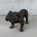 画像1: VINTAGE ANTIQUE BULLDOG FIGURE ヴィンテージ アンティーク ブルドッグ オブジェ 置物 / コレクタブル ディスプレイ インテリア 犬 動物 鋳物 アメリカ  (1)