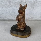 VINTAGE ANTIQUE SCOTTIE TERRIER FIGURE ヴィンテージ アンティーク  スコティッシュテリア オブジェ 置物 / コレクタブル ディスプレイ インテリア 犬 動物 アメリカ
