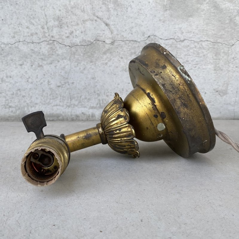 画像4: VINTAGE ANTIQUE LAMP LIGHT WALL LAMP HUBBELL ヴィンテージ アンティーク ライト ウォールランプ 壁付け照明 ブラケットランプ / ランプ 真鍮 店舗什器 アメリカ USA (9)