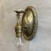 画像1: VINTAGE ANTIQUE LAMP LIGHT WALL LAMP GE ヴィンテージ アンティーク ライト ウォールランプ 壁付け照明 ブラケットランプ / ランプ 真鍮 店舗什器 アメリカ USA (4) (1)