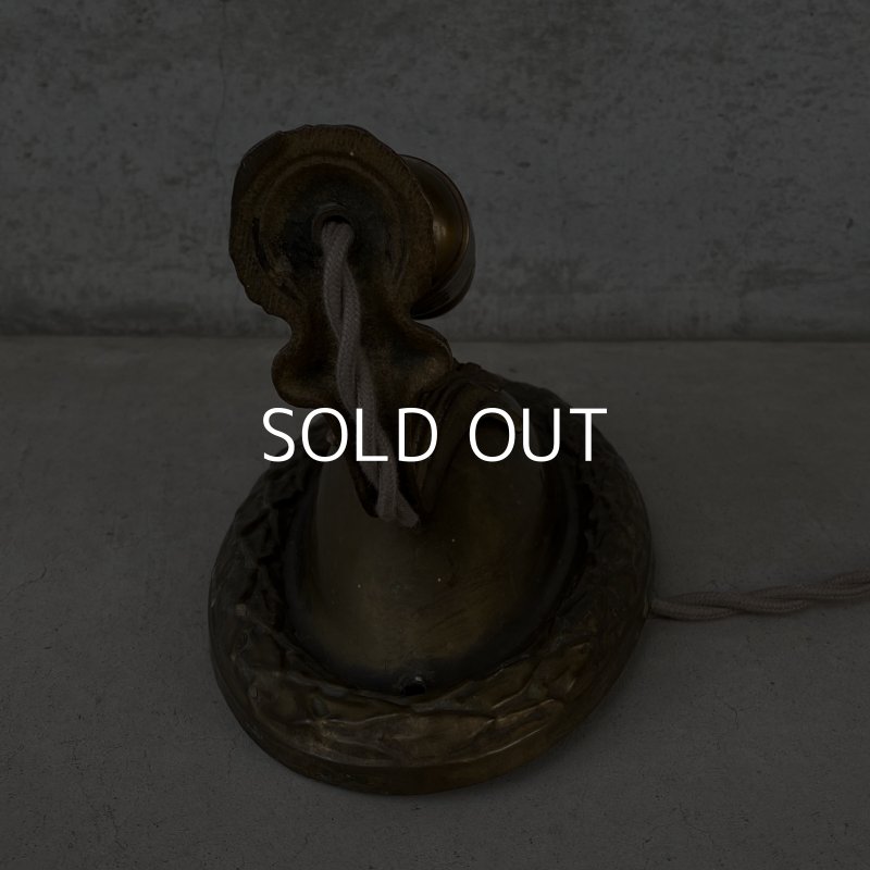 画像4: VINTAGE ANTIQUE LAMP LIGHT WALL LAMP GE ヴィンテージ アンティーク ライト ウォールランプ 壁付け照明 ブラケットランプ / ランプ 真鍮 店舗什器 アメリカ USA (4)