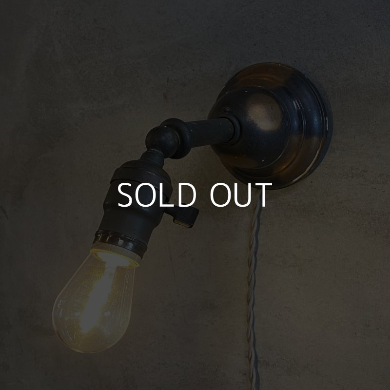画像10: VINTAGE ANTIQUE LAMP LIGHT WALL LAMP JAPANNED ヴィンテージ アンティーク ジャパンド ライト ウォールランプ 壁付け照明 ブラケットランプ / ジャパンカラー コレクタブル 店舗什器 アメリカ 11