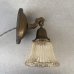 画像7: VINTAGE ANTIQUE LAMP LIGHT WALL LAMP ヴィンテージ アンティーク ライト ウォールランプ 壁付け照明 ブラケットランプ / ランプ ガラスシェード 真鍮 店舗什器 アメリカ USA 16