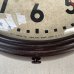 画像8: VINTAGE ANTIQUE WALL CLOCK TELECHRON ヴィンテージ アンティーク ウォールクロック テレクロン 壁掛け時計 / スクールクロック ベークライト ブラウン 茶色 店舗什器 アメリカ 