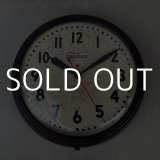 VINTAGE ANTIQUE WALL CLOCK TELECHRON ヴィンテージ アンティーク ウォールクロック テレクロン 壁掛け時計 / スクールクロック ベークライト ブラウン 茶色 店舗什器 アメリカ 