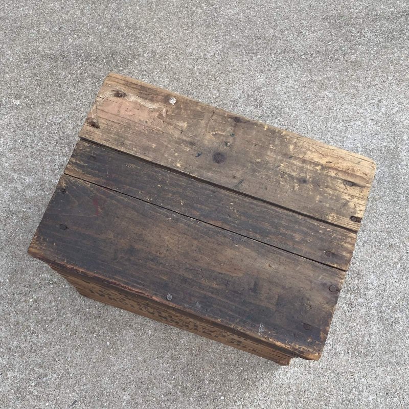 画像6: VINTAGE ANTIQUE WOOD CRATE WOODEN BOX THE NATIONAL REGISTER CO. ヴィンテージ アンティーク ウッドボックス 木箱 / コレクタブル ケース クレート 収納 ガレージ ガーデニング ディスプレイ 店舗什器 アメリカ USA  