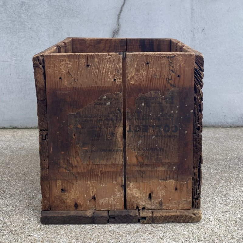 画像3: VINTAGE ANTIQUE WOOD CRATE WOODEN BOX THE NATIONAL REGISTER CO. ヴィンテージ アンティーク ウッドボックス 木箱 / コレクタブル ケース クレート 収納 ガレージ ガーデニング ディスプレイ 店舗什器 アメリカ USA  