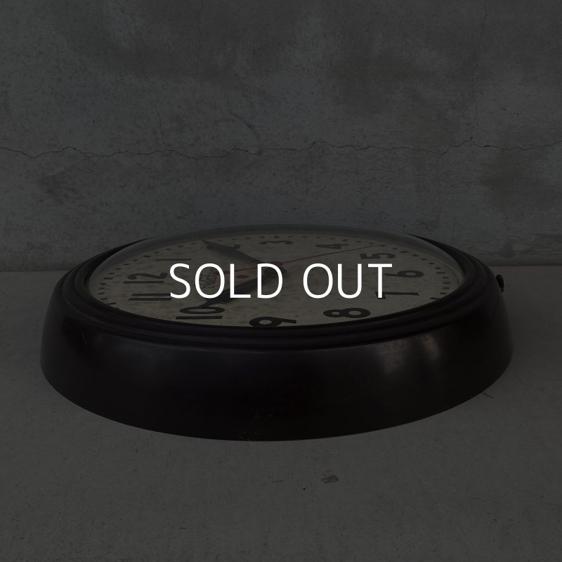 画像5: VINTAGE ANTIQUE WALL CLOCK TELECHRON ヴィンテージ アンティーク ウォールクロック テレクロン 壁掛け時計 / スクールクロック ベークライト ブラウン 茶色 店舗什器 アメリカ 