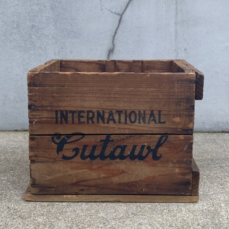 画像2: VINTAGE ANTIQUE WOOD CRATE WOODEN BOX THE NATIONAL REGISTER CO. ヴィンテージ アンティーク ウッドボックス 木箱 / コレクタブル ケース クレート 収納 ガレージ ガーデニング ディスプレイ 店舗什器 アメリカ USA  