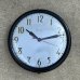 画像1: VINTAGE ANTIQUE WALL CLOCK SESSIONS ヴィンテージ アンティーク ウォールクロック 壁掛け時計 セッション / スクールクロック ベークライト ブラック 黒色 丸型 店舗什器 アメリカ (1)