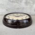 画像3: VINTAGE ANTIQUE GENERAL ELECTRIC WALL CLOCK GE ヴィンテージ アンティーク ウォールクロック ゼネラルエレクトリック 壁掛け時計 / スクールクロック ベークライト 焦げ茶 丸型 店舗什器 アメリカ (3)