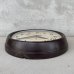 画像4: VINTAGE ANTIQUE GENERAL ELECTRIC WALL CLOCK GE ヴィンテージ アンティーク ウォールクロック ゼネラルエレクトリック 壁掛け時計 / スクールクロック ベークライト 焦げ茶 丸型 店舗什器 アメリカ (3)