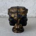 画像5: VINTAGE ANTIQUE A.C.WILLIAMS TWO FACE PIGGY BANK ヴィンテージ アンティーク トゥーフェイス オブジェ 置物 / コレクタブル コインバンク 貯金箱 ディスプレイ インテリア 鋳物 アメリカ 