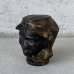 画像2: VINTAGE ANTIQUE A.C.WILLIAMS TWO FACE PIGGY BANK ヴィンテージ アンティーク トゥーフェイス オブジェ 置物 / コレクタブル コインバンク 貯金箱 ディスプレイ インテリア 鋳物 アメリカ  (2)