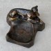 画像6: VINTAGE ANTIQUE ASHTRAY GREYHOUND DOG FIGURE ヴィンテージ アンティーク 灰皿 アッシュトレイ グレイハウンド オブジェ 置物 / コレクタブル ディスプレイ インテリア 犬 動物 鋳物 ガラス アメリカ 