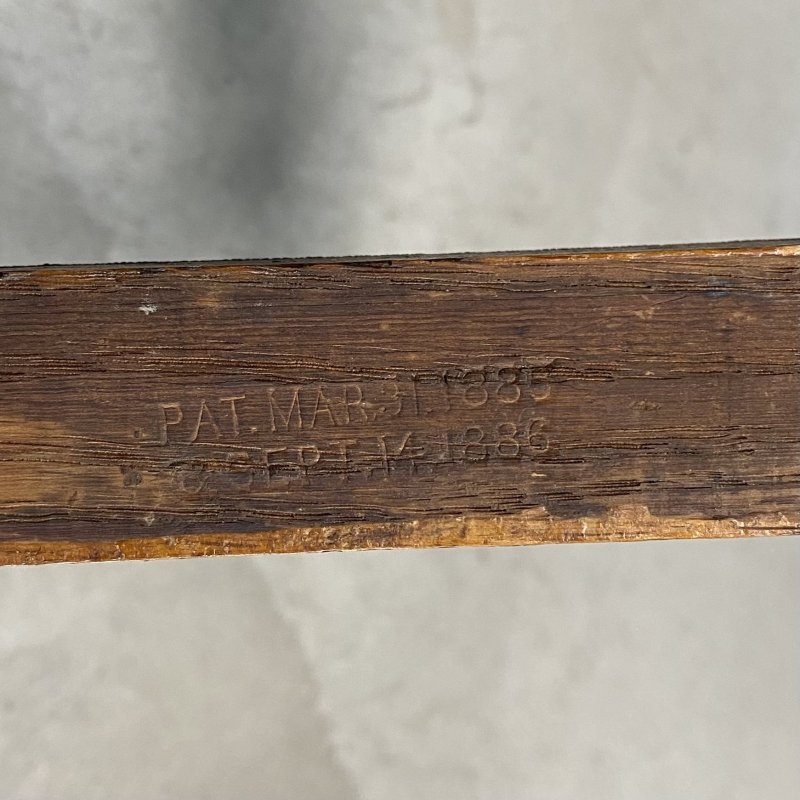 画像9: VINTAGE ANTIQUE WALL MIRROR ヴィンテージ アンティーク 鏡 ミラー 壁掛けミラー ウォールミラー / フック付き ウォールラック インテリア ウッド 木製 店舗什器 アメリカ 