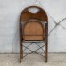 画像9: VINTAGE ANTIQUE FOLDING CHAIR ヴィンテージ アンティーク フォールディングチェア 折り畳み椅子 チェア  / ウッド 木製 家具 インテリア ディスプレイ 店舗什器 アメリカ (1)