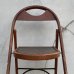 画像7: VINTAGE ANTIQUE FOLDING CHAIR ヴィンテージ アンティーク フォールディングチェア 折り畳み椅子 チェア  / ウッド 木製 家具 インテリア ディスプレイ 店舗什器 アメリカ (2)